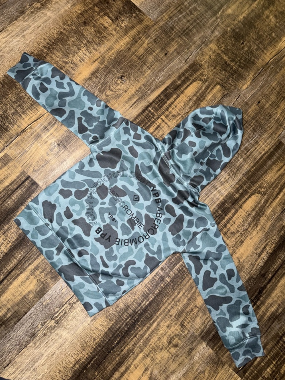 Abercrombie Kids Camouflage Hoodie - Size 5/6